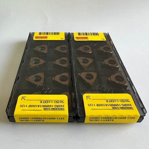 266RG-16MM01A100M 1125 ، 10pcs corothread 266 إدراج ، 1.00 مم الملعب in Saudi Arabia