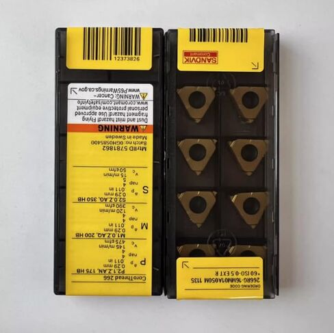 Part NO. SVK49339 266RG-16MM01A050M 1125, CoroThread 266 Inserts, 0.5MM Pitch in Saudi Arabia