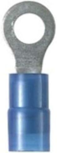 Panduit PN10-14R-L Ring Terminal, 12 - 10 AWG, 1/4" Stud Size, Nylon Insulated in Saudi Arabia