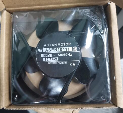 AC100V 15/14W ASEN10411 12038 12cm 2-pin مروحة تبريد الخزانة in Kuwait