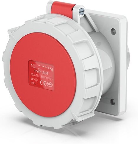 Industrial concealed plug-in IP67 3-core 4-core 5-core 16A32A(125A 4P IP67) in Saudi Arabia