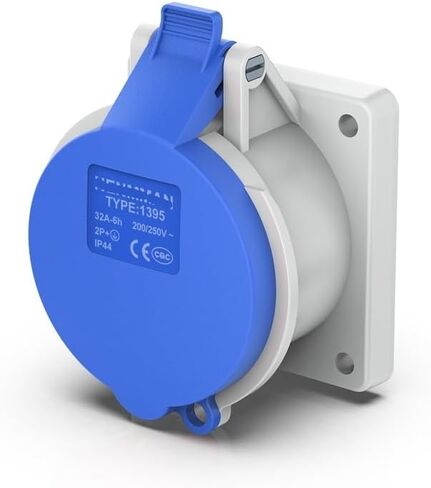 Industrial concealed plug-in IP44 outdoor aviation 16A 32A 63A(63A 4P IP44) in Kuwait