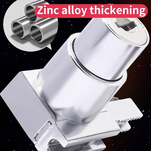 4pcs plunger push with for glass door display case case clain compint plaint buff 5mm-8mm door in Kuwait