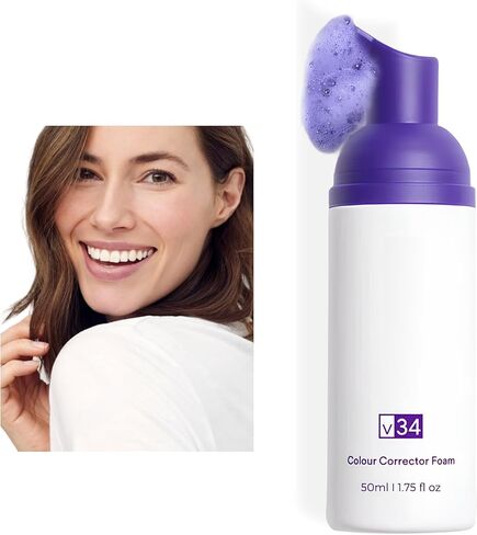 رغوة تبييض الأسنان | 50 مل | مع مكونات خفيفة | للرعاية الفموية اليومية | وابتسامة مشع بشكل طبيعي | بدون عوامل كاشطة أو مواد كيميائية قاسية in Kuwait