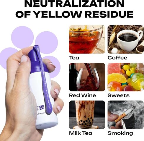 رغوة تبييض الأسنان | 50 مل | مع مكونات خفيفة | للرعاية الفموية اليومية | وابتسامة مشع بشكل طبيعي | بدون عوامل كاشطة أو مواد كيميائية قاسية in Kuwait