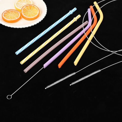 Cobee 4 PCS Cleaner Cleaner Brush طويلة ، فرش أنبوب سلك 1M/39in مع رأس شعيرات نايلون ناعمة ، فرشاة تنظيف أنابيب الأسلاك لتغذية زجاجات القش (قطر 0.65 سم) in Saudi Arabia