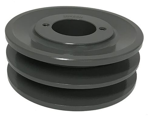 أخدود مزدوج 5.75 "محرك كهربائي من الحديد الزهر" H "بكرة/هاتفي ، شملت جلبة ، لعرض 5/8" أعلى عرض B/5L/BK/5LK القسم الخامس ، بكرة أخدود 2 (1-1/8 "عمود/1.125" Bore ، 2bk60h) in Kuwait