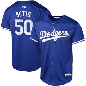 Outerstuff Mookie Betts Los Angeles Dodgers MLB Kids 4-7 Blue Alternate Player Jersey in Saudi Arabia