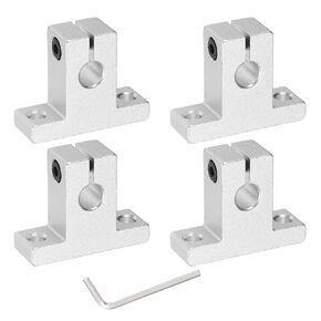 uxcell 4pcs SK8 Aluminium ROD ROD RAIL SPARED لعمود قطرها 8 مم ، وأدلة حديد خطية على حدة مع وجع لآلة CNC ، وطابعة ثلاثية الأبعاد ، ومعدات الأتمتة in Saudi Arabia