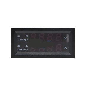 1PCS 0.28 inch 4-Digit Digital Voltmeter Ammeter 10A 100V /200V with Wire(DC 0-100V) in Saudi Arabia
