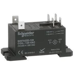92S7A22D-120 W92 Series 30 A DPST (2 Form A) 120 VAC DIN Rail Mount Power Relay - 1 item(s) in Saudi Arabia