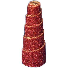 Full-Taper Spiral Cartridge Rolls (3/8" Dia x 1-1/2"L, 40 Grit, 50 Pk) in Saudi Arabia