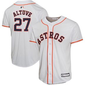 Outerstuff Jose Altuve Houston Astros MLB Kids Youth 8-20 White Home Player Jersey in Saudi Arabia