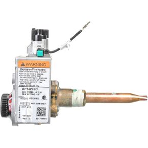 Water Heater Thermostat NATURAL GAS VALVE SP21195C For 40/50 GAL WATER HEATER WITH PIGTAIL,REPLACES AP14270C, SP20303D Rheem OEM in Saudi Arabia