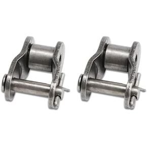 04C 06B 08B 10A 12A 16A 24A ROLLER CONNECTOR CORBONTAL STELL HANT/FULL BOCKLE ROLD ROING BOCKLE (نصف المفصل ، 06B) in Kuwait