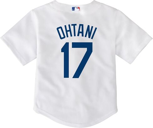 Outerstuff Shohei Ohtani Los Angeles Dodgers MLB Toddler 2-4 White Home Player Jersey in Saudi Arabia