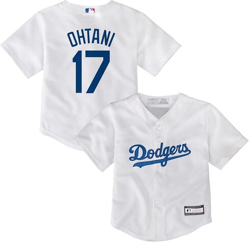 Outerstuff Shohei Ohtani Los Angeles Dodgers MLB Toddler 2-4 White Home Player Jersey in Saudi Arabia
