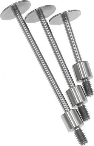 SUXING Flat Contact Points for Dial Indicator Depth 0.5mm Thickness 10 mm Diameter 4-48 UNF Thread (4-48UNF A Set) in Saudi Arabia