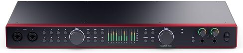 Audiosavings Bundle: Focusrite SCARLETT 18I20 4G 4th Gen 192 kHz Audio Interface Bundle with Rockville RCXFM10P-R Red 10' Female to Male REAN XLR Mic/Speaker Cable (2 Items) in Saudi Arabia