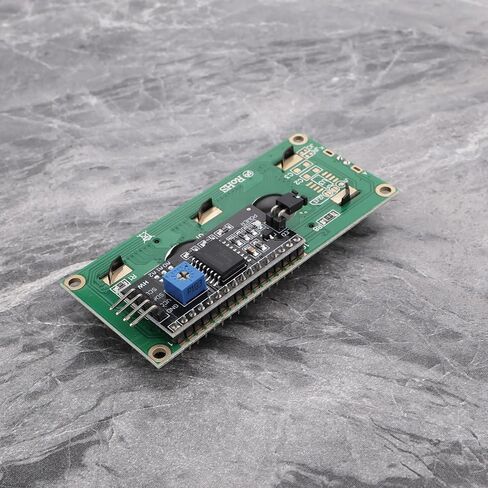 Sing F Ltd 2PCS LCD1602 شاشة شاشة زرقاء مع وحدة لحام I2C واجهة DC5V LCD لوحة محول لوحة متوافقة مع الموافقة المسبقة عن علم AVR متوافق مع Raspberry Pi in Saudi Arabia