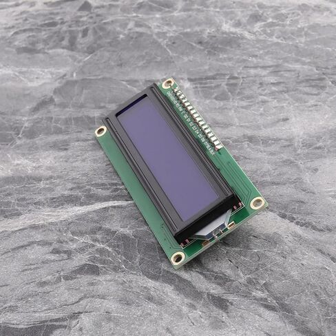 Sing F Ltd 2PCS LCD1602 شاشة شاشة زرقاء مع وحدة لحام I2C واجهة DC5V LCD لوحة محول لوحة متوافقة مع الموافقة المسبقة عن علم AVR متوافق مع Raspberry Pi in Saudi Arabia