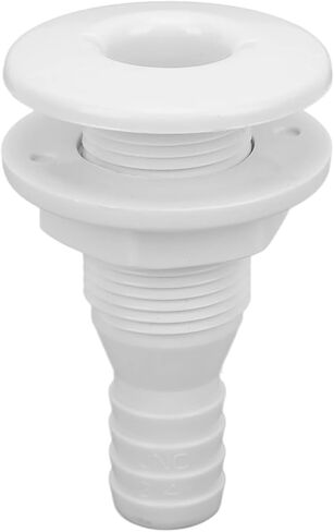Boat Through Hull Connector 3/4in Hose Coupling Drain Scuppeer SFDS1-070-01 Thru Hull Fitting for Yacht(QRB1) in Saudi Arabia