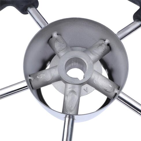 Boat Accessories 11 Inch stainless steel 5 Spoke Destroyer Steering Wheel with Black Foam(No knob) in Saudi Arabia