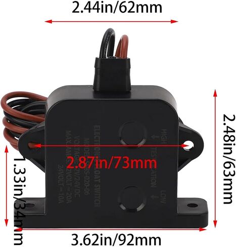 مستوى استشعار مستوى الماء لوحة الإنذار التلقائي نظام إنذار مضخة مضخة الملحقات DC12V/24V لليخت السفينة in Saudi Arabia