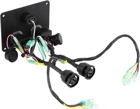 Dual Engine Key Switch Panel Switch Assembly Boats Accessories 6K1825700800 in Saudi Arabia