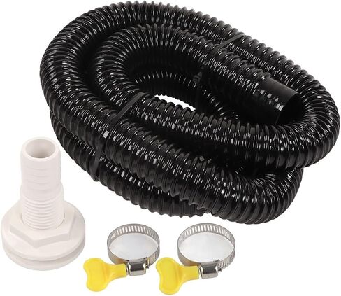 Bilge Pump Hose Installation Kit 6.6 FT Hose 3/4-Inch Diameter with 2 Hose Clamps and Thru Hull Fitting Boat Accessories in Saudi Arabia