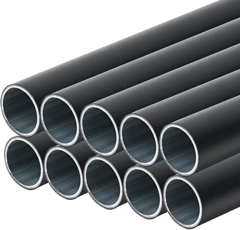 10-pack 1-1/10″ OD 5’ (1500mm) long Japanese Made Galvanised Steel Pipe with AAS Resin Coating Round Pipe, Metal Tube for Industry, DIY, Construction, (1.1in x 10 x 5ft) in Saudi Arabia