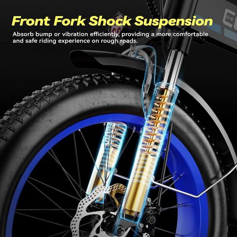 Foldable Electric Bike for Adults, 30+MPH, 48V 20Ah Removable Battery up to 80Miles, 20" Fat Tire Peak 1000W Motor Dirt Ebike Adult Electric Bicycle for City Commute Beach Mountain Adventurous E Bike in Saudi Arabia