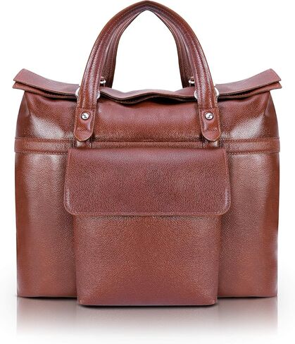 McKLEIN 17" Leather Roll Top Laptop Briefcase- EDGEFIELD in Kuwait
