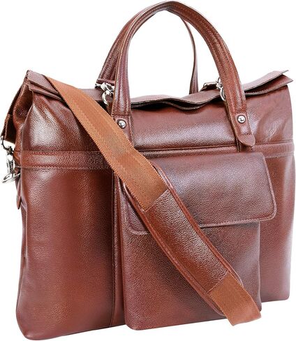 McKLEIN 17" Leather Roll Top Laptop Briefcase- EDGEFIELD in Kuwait