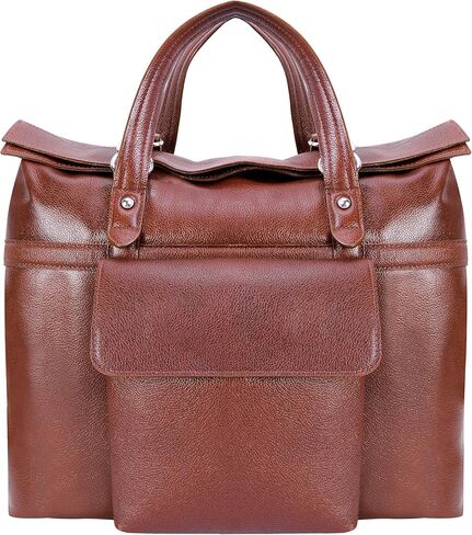 McKLEIN 17" Leather Roll Top Laptop Briefcase- EDGEFIELD in Kuwait