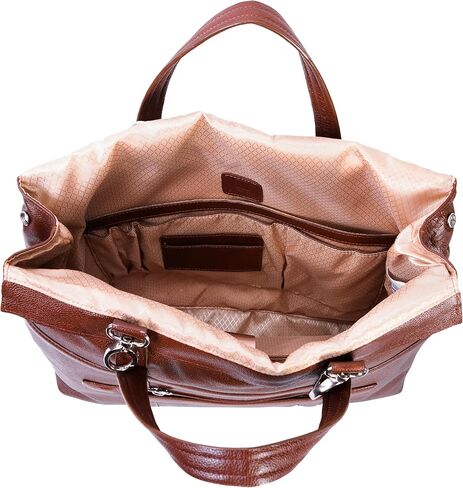 McKLEIN 17" Leather Roll Top Laptop Briefcase- EDGEFIELD in Kuwait