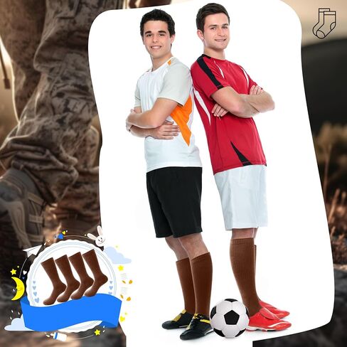 10 Pairs Men's Army Crew Sock Military Green Cotton Socks for Soldiers Firefighters Police Outdoor Sports Work Socks in Saudi Arabia