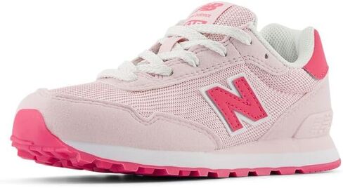 New Balance 515 V1 Lace-up Sneaker, Rose Sugar/Dragon Berry, 13.5 Wide US Unisex Little_Kid in Saudi Arabia