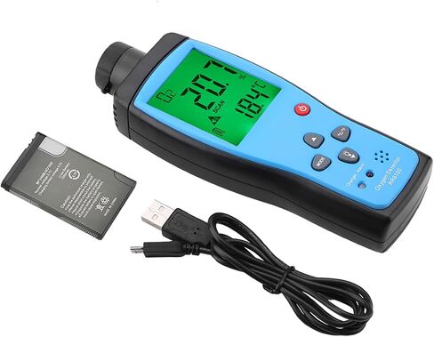 0 ~ 25 ٪ محمولة O2 Meter AR8100 كاشف الأكسجين القابل لإعادة الشحن للصناعة الخارجية in Saudi Arabia