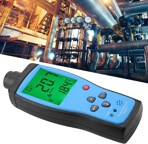 0 ~ 25 ٪ محمولة O2 Meter AR8100 كاشف الأكسجين القابل لإعادة الشحن للصناعة الخارجية in Saudi Arabia