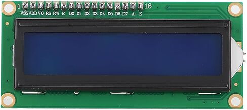 LCD Display Module, LCD Display LCD Screen 1602 LCD Display LCD Module With Adapter Board IICI2CInterface for Maker Project in Saudi Arabia