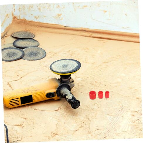 GLEAVI 3PCS ARBOR COLLET محولات لعجلات الطحن البدلاء جلبة مخفضة البلاستيك لأدوات الصنفرة متوافقة مع آلات الطحن المختلفة in Saudi Arabia