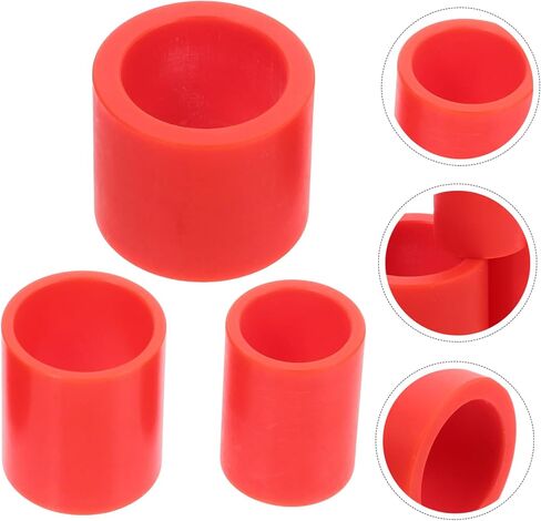 GLEAVI 3PCS ARBOR COLLET محولات لعجلات الطحن البدلاء جلبة مخفضة البلاستيك لأدوات الصنفرة متوافقة مع آلات الطحن المختلفة in Saudi Arabia
