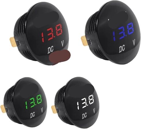 1PCS DC LED لوحة عداد الجهد الرقمي (أحمر) in Saudi Arabia
