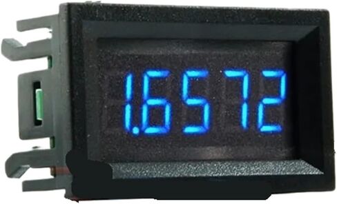 1PCS 0.36 inch 5-Digit LED Display Ammeter 4-30V(Blue,0-5mA) in Saudi Arabia
