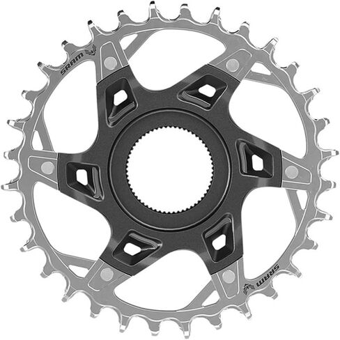 SRAM XX T-Type Fazua Chainring, Teeth: 32, Speed: 12, BCD: Direct Mount, Aluminum/Steel, Silver in Saudi Arabia