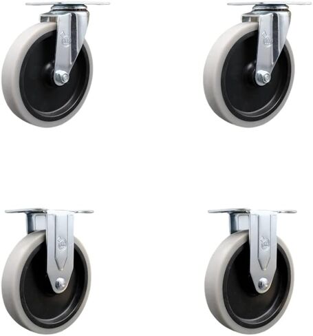 العلامة التجارية Service Caster - متوافقة مع/استبدال - عربات - Rubbermaid - 4400 Series 4500 Series in Kuwait