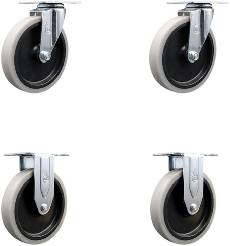 العلامة التجارية Service Caster - متوافقة مع/استبدال - عربات - Rubbermaid - 4400 Series 4500 Series in Kuwait