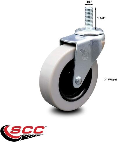 العلامة التجارية Service Caster - متوافقة مع/استبدال - عربات - Rubbermaid - 4400 Series 4500 Series in Kuwait