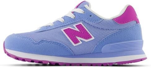New Balance 515 V1 Lace-Up Sneaker, Lilac Glo/Violet Crush, 12 US Unisex Little Kid in Saudi Arabia